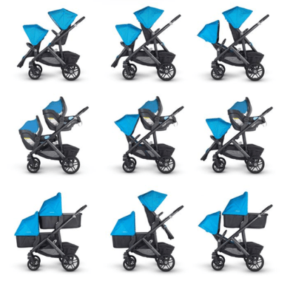 uppababy vista as double stroller