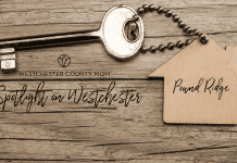 A key to a house in Pound Ridge.