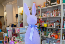 A big Easter bunny and other gift ideas.