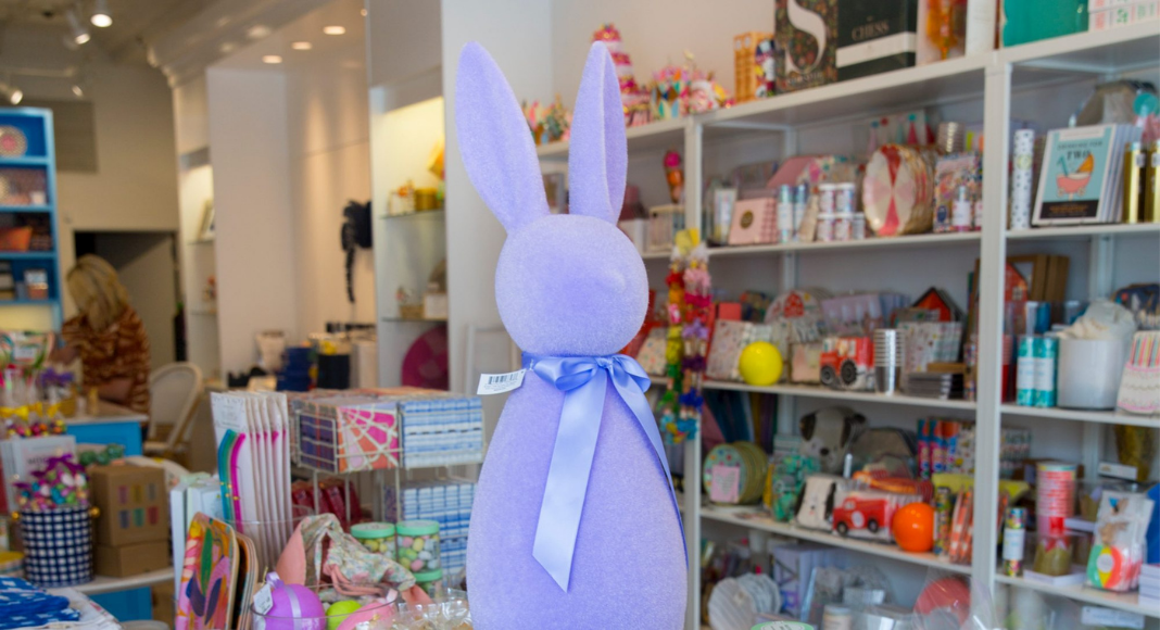 A big Easter bunny and other gift ideas.