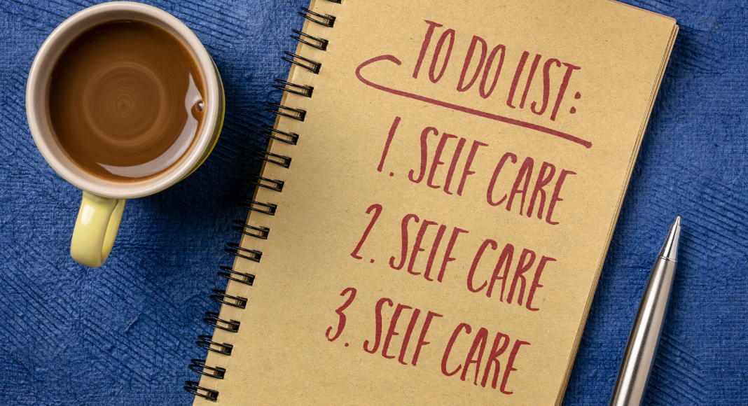 A self-care to-do list. 